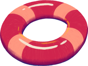 Buildable Beach Scenes Floaty